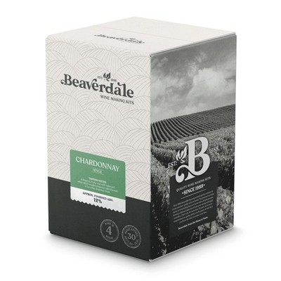 Beaverdale Chardonnay Weißwein Set 30 Flaschen Homebrew Weinherstellung Brauen
