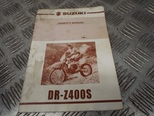 Suzuki DR-Z400S 1997 Owners Manual