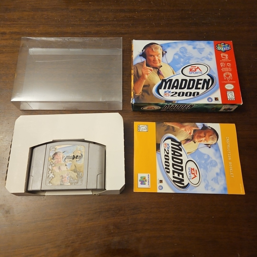 Madden NFL 2000 (Nintendo 64, 1999) N64 - CIB Complete - Tested - Authentic