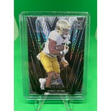 2024 Leaf Metal Black Mojo 6/6 Audric Estime #113 Denver Broncos RC