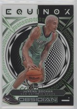 2022-23 Panini Obsidian Equinox Electric Etch Green 8/25 Jeremy Sochan #6 16c9