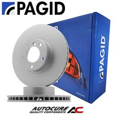 FOR BMW 5 SERIES 530i MK4 (E39) PAGID COATED FRONT BRAKE DISCS [1996 - 2004]