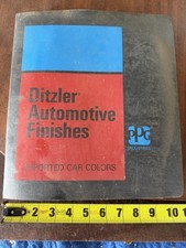 1961-83 Ditzler Ppg Imported Car Colors Paint Chip Book Vw Triumph Alfa Mg 1961-83 Ditzler Ppg Imported Car Colors Paint Chip Book Vw Triumph Alfa Mg