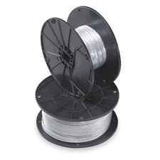 B-LINE BY EATON BKW063 Wire Rope,500ft L,1/16 in dia.,96 lb Cap 4RHY8