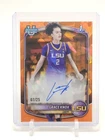 GRACE KNOX 2025-26 BOWMAN CHROME U 1ST ORANGE SAPPHIRE REFRACTOR AUTO /25 Q5332