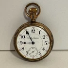 Antique 1905 Hamilton 18s & 21j Grade 940 Railroad Pocket Watch Caboose engraved