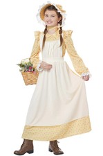 Prairie Girl Pioneer Frontier Colonial Child Costume