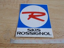 Original Rossignol Skis Sticker Advertising Sport Decal