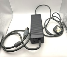 GENUINE MICROSOFT XBOX 360 ARCADE / ELITE POWER SUPPLY MAINS LEAD OFFICIAL 203W