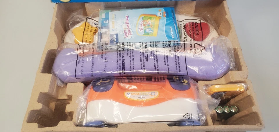 Vtech Vsmile Baby Infant Development System Games 9-36 Months New In Box - Image 2 of 4