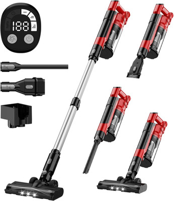 350W Cordless Vacuum Cleaner for Milwaukee Battery, 35Kpa Brushless Lightweight