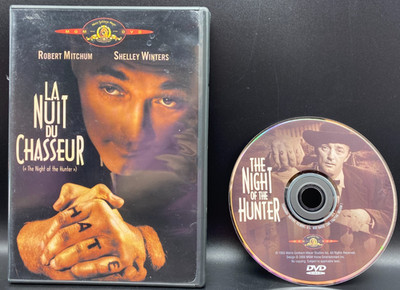 La Nuit du Chasseur (DVD 1955) Robert Mitchum RARE OOP BILINGUE w/Insert