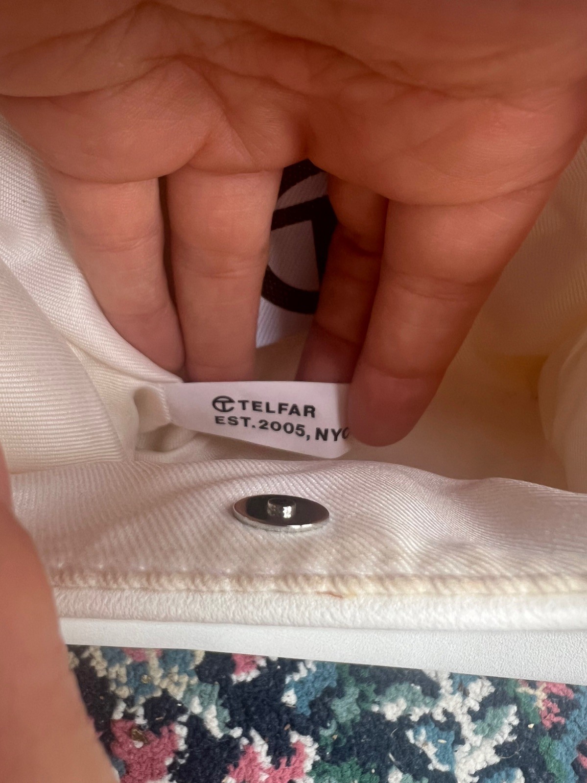 TELFAR Small White Shopping Bag Authentic — image 6