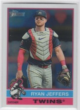 #424 2025 Topps Heritage Chrome Ryan Jeffers Minnesota Twins