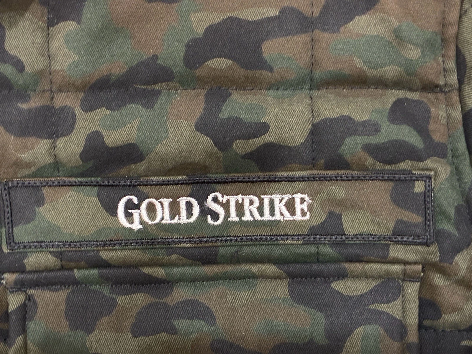 The Wild Collective: GOLD STRIKE EDITION Men’s Camouflage Jacket Size XL NWT - product detail image 10