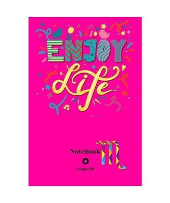 Dot Grid Notebook Scorpio Sign Cover color Hollywood Cerise 160 pages 6x9-Inches