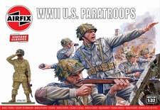 Airfix 1/32 WWII U.S. Paratroops Model Kit