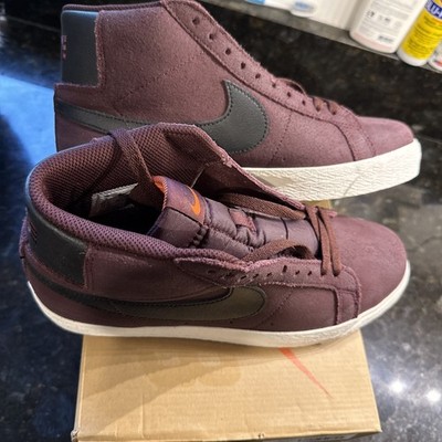 Nike SB Zoom Blazer Mid Burgundy Crush Black Men's Size 8 IO8736-600 BRAND NEW