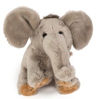 Kuscheltier Elefant Schaffer Grau Sitzend 7X9X8 Cm Magnetisch PlüSch
