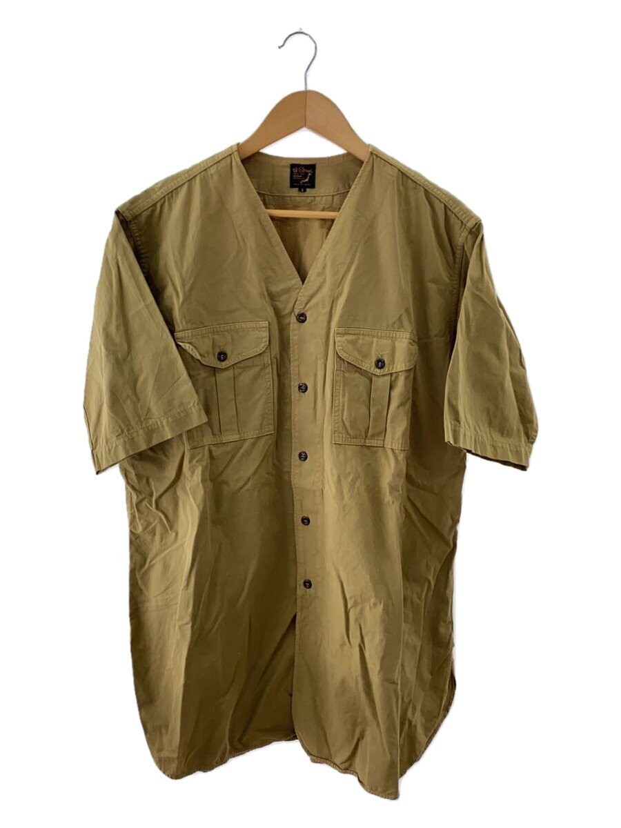 orSlow Short Sleeve Jacket/Polyester/Cml/Plain Men Made in Japan Size JPN 3 L