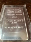 10 oz Troy Silver Bar - NTR Metals - Sealed