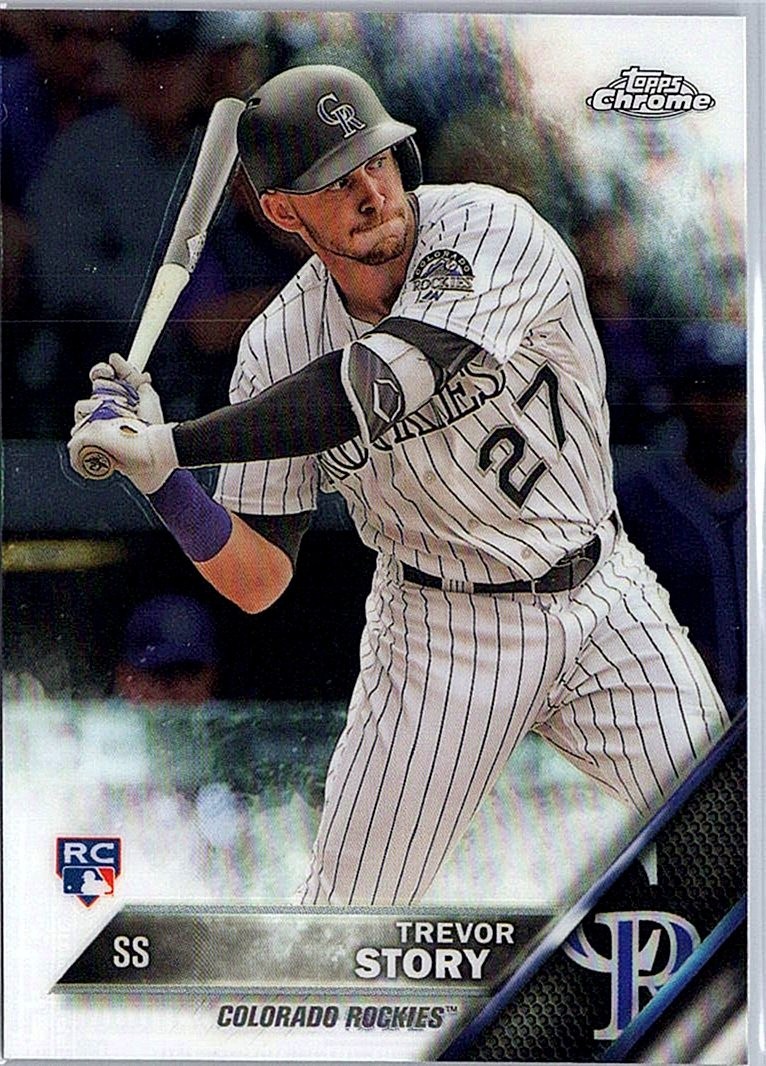 2016 Topps Chrome #45 Trevor Story