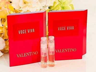Valentino Voce Viva Eau de Parfum Floral Sample Spray 0.04 fl oz Lot