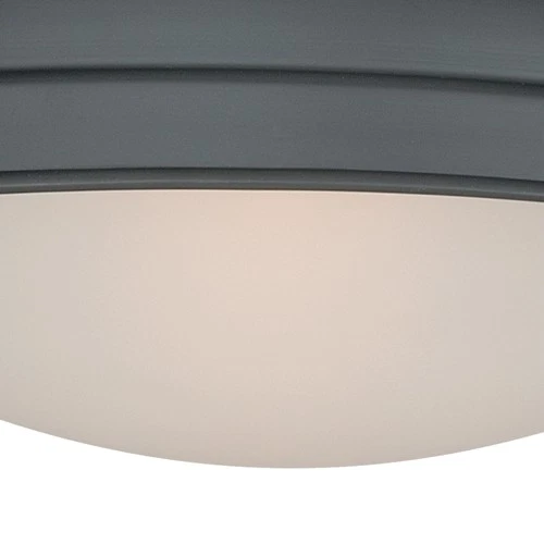 Vaxcel Lighting C0113 Keenan 12"W Semi-Flush Ceiling Fixture - Bronze - Picture 2 of 9