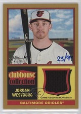 2025 Topps Heritage Clubhouse Collection Relic Gold 23/99 Jordan Westburg 1m8q