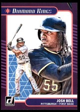 Josh Bell 2021 Donruss #25 Pirates MLB READ FREE SHIPPING AutographDen