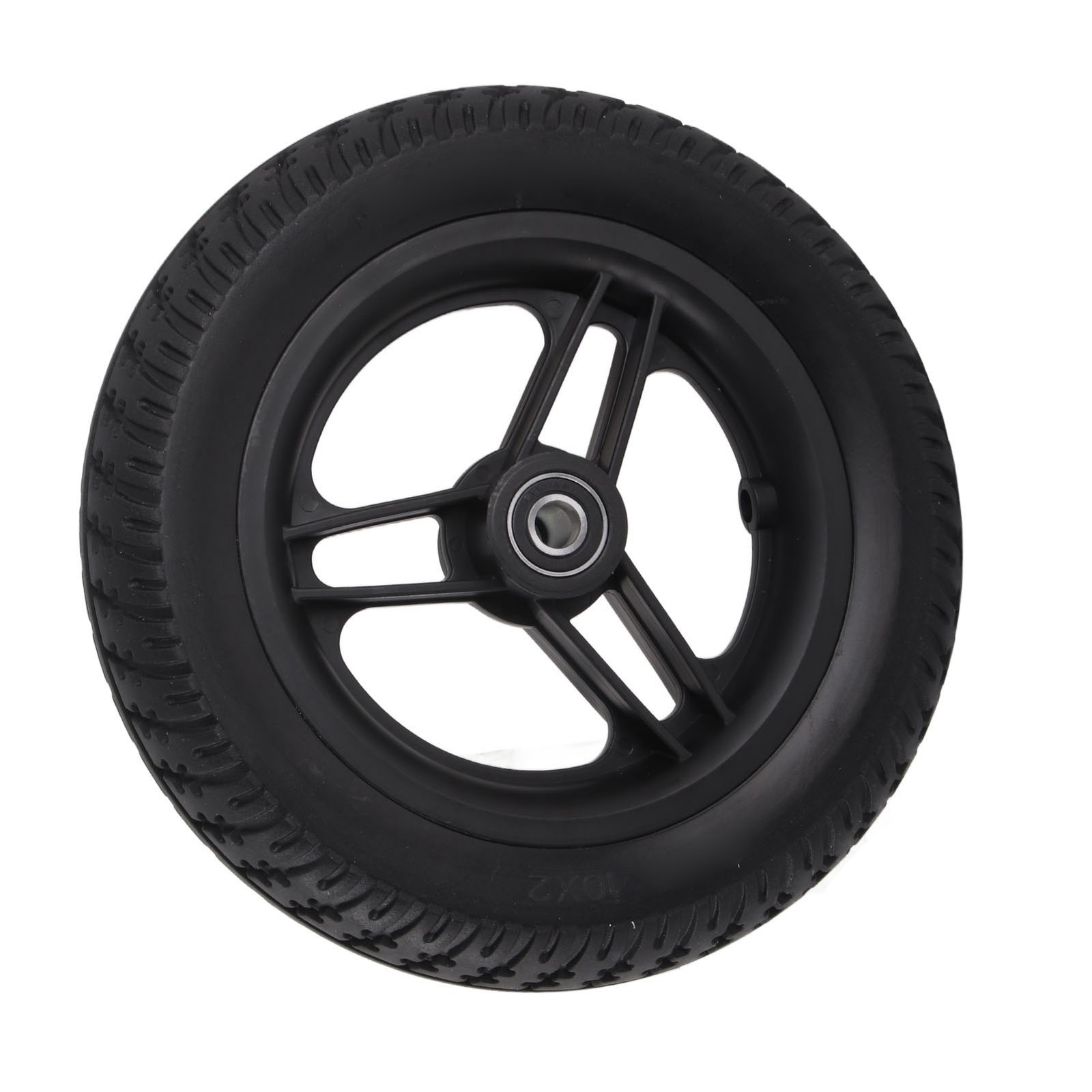 Wheelchair Caster Anti-Slip Polyurethane Front Wheels 10in Tire For Disabled