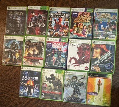 Xbox 360 Games Lot