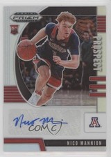 2020-21 Panini Prizm Draft Picks Prospect Silver Nico Mannion #PA-NM Auto 0w77