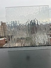 Oceanside SH100 - clear textured 8 x 8 stained glass