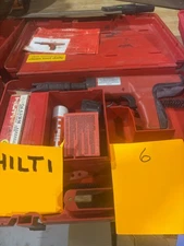 HILTI DX 35 Powdered Actuated Concrete Nail Stud Gun W/ Case, Accessories, Parts