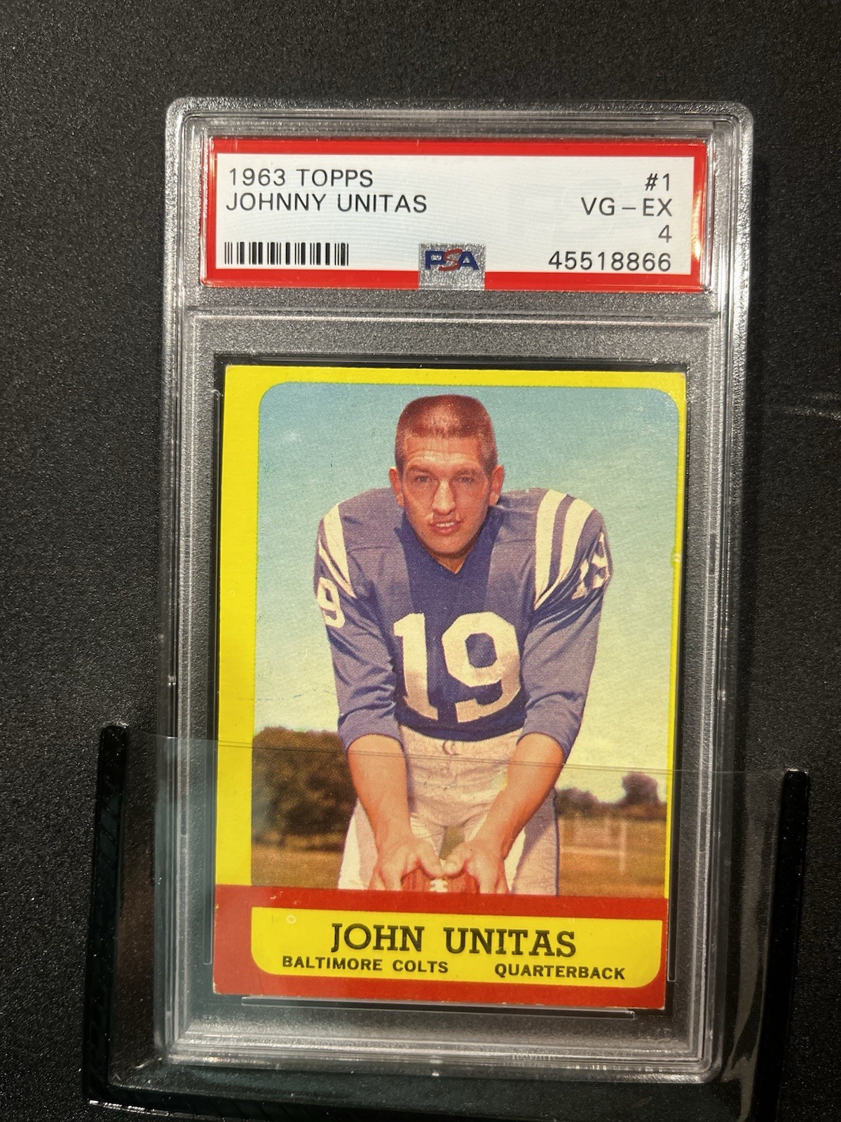 1963 Topps Football Complete Set Jim Brown , Psa 4 UNITAS RC Hof Ex To Nm view 1