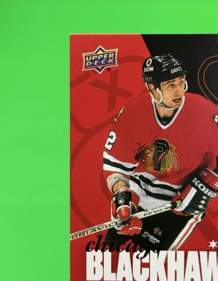 2025-26 UD Chicago Blackhawks Centennial Bronze Parallel #45 Duane Sutter!!! - Image 4 of 4