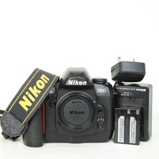 Nikon D100 DSLR Camera Body Only with Battery, Charger, In Good Condition