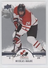 2016 Upper Deck Team Canada Juniors Men's Team Nicolas Hague #74 ki6