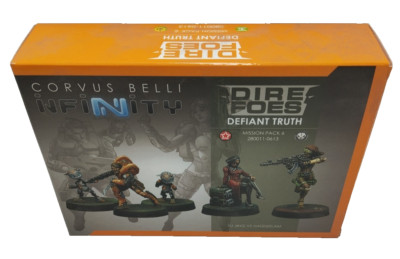 Dire Foes Mission Pack 6. Defiant Truth Infinity Tabletop Corvus Belli Neu OVP*
