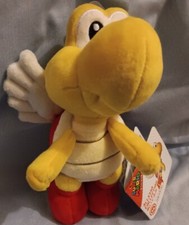 Koopa Paratroopa Super Mario All Star Collection 7" Plush Stuffed Toy With Tags