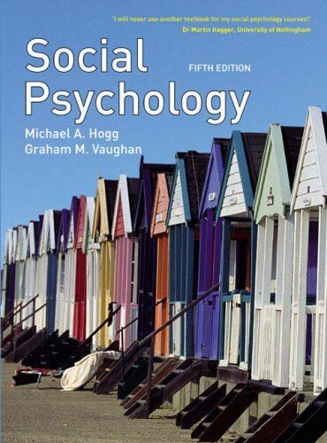 Social Psychology-Prof Michael Hogg, Prof Graham Vaughan, 9780132069311 - Picture 1 of 1