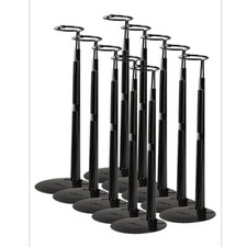doll stand for 16 inch Fashion doll size Dollmore Doll Stand Black 10ea