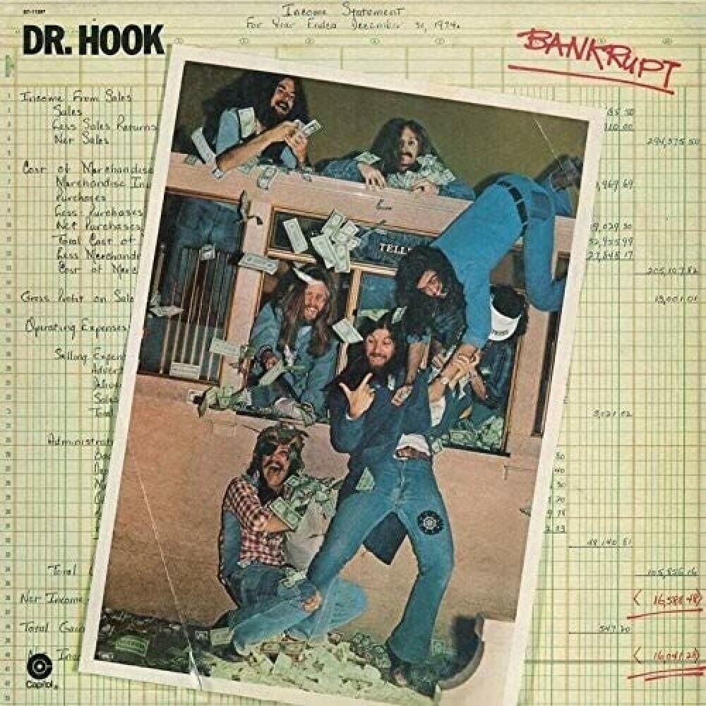 2018 DR. HOOK Bankrupt MINI LP SHM CD Album Rock Heavy Metal Jazz Soul R&B