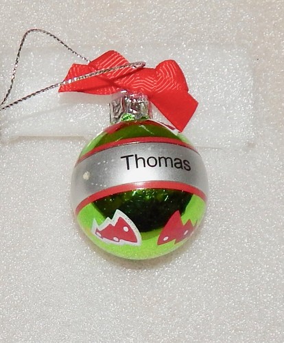 Christmas Keepsake Ornaments Green Ganz 2" x 1 1/2" You Choose Many Names 178Y - Picture 117 of 130