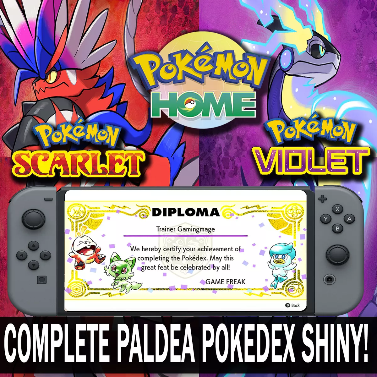 Paldea pokedex