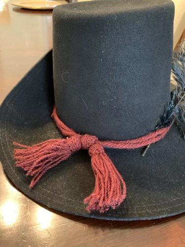 Civil War Union Army Dark Red/Wine Wool ORDINANCE Hat Cord - NEW reproduction A+