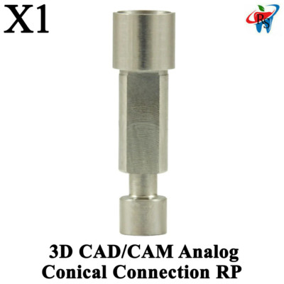 1pcs Dental 3D CAD/CAM Conical Connection RP Analog Impl ant