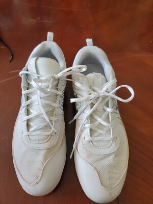 under armour white cleats Girls/women's size 11