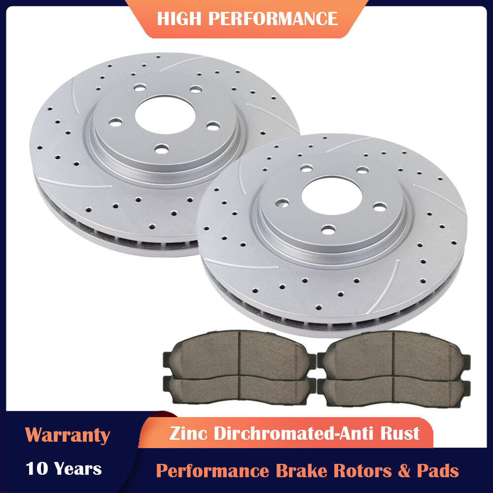 Front Brakes and Rotors Brake Pads for Chevy Malibu Cobalt G5 G6 Saturn Aura Kit eBay